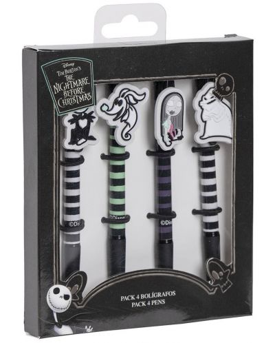 Set de pixuri Cerda Disney: Nightmare Before Christmas - Jack, Sally, Zero, Oogie Boogie - 1