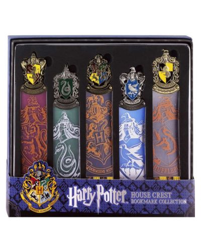 Set semn de carte The Noble Collection Movies: Harry Potter - Crests - 3
