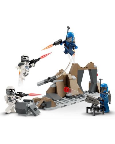 Constructor  LEGO Star Wars - Pachet de luptă Ambuscadă pe Mandalore (75373)  - 2