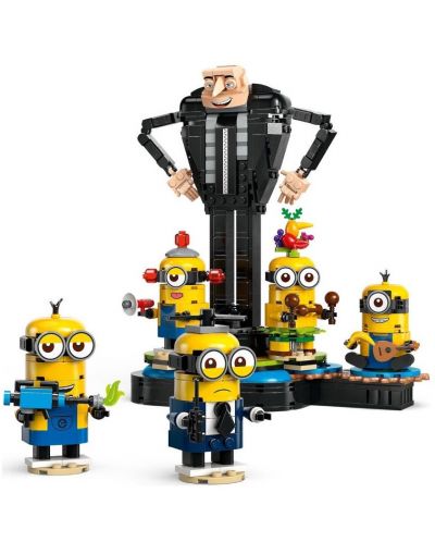 Constructor LEGO Minions - Gru și Minionii (75582)  - 2