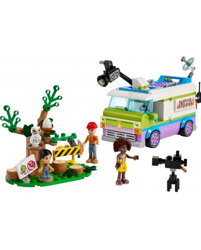 Constructor LEGO Friends - Autobuz de știri (41749) - 2