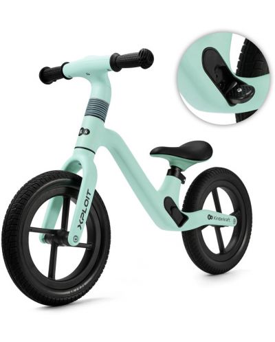 Bicicleta de echilibru  KinderKraft - Xploit, turcoaz - 5