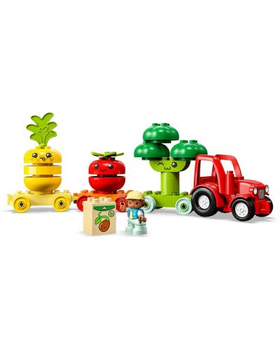 Constructor LEGO Duplo - Tractor pentru fructe și legume - 3