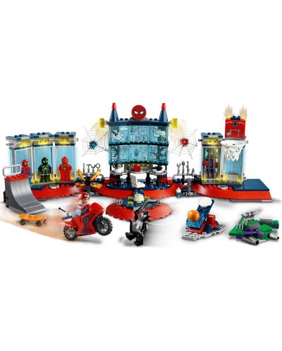 Set de construit Lego Marvel Super Heroes - Attack on the Spider Lair (76175) - 4
