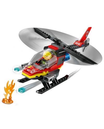 Constructor LEGO City - Elicopter de salvare a incendiilor(60411) - 4
