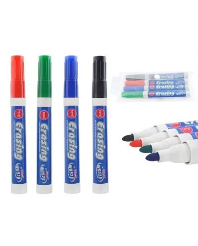 Set de markere pentru tablă albă Iso Trade - 4 culori - 2