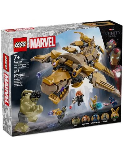 Constructor LEGO Marvel Super Heroes - Răzbunătorii vs. Leviathan  (76290) - 1