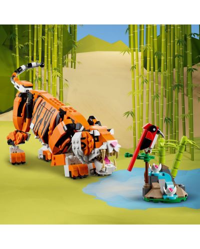 Set constructie Lego Creator - Tigru maiestuos 3 in 1 (31129) - 5