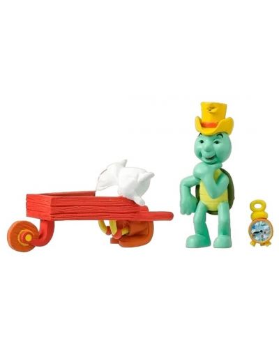 Set de figurine Micki Pippi - Bamse, Skalman și căruciorul său - 1