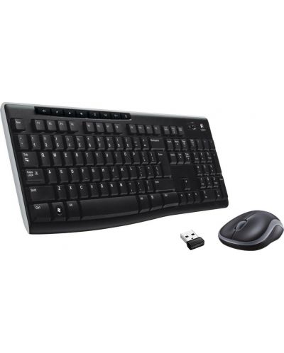 Set mouse si tastatura wireless Logitech - MK270,  negru - 1
