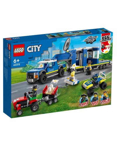 Constructor Lego City -  Masina Centru de comanda mobil al politiei (60315) - 1