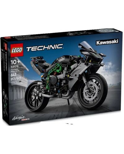 Constructor LEGO Technic - Motocicleta Kawasaki Ninja H2R (42170) - 1