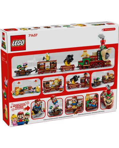 Constructor LEGO Super Mario - The Bowser Express Train (71437) - 2