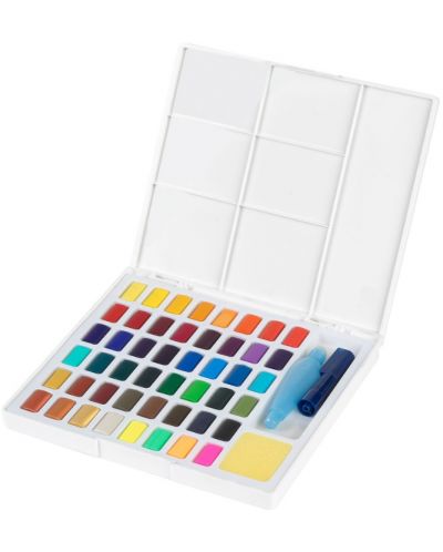 Set de vopsele de acuarelă Faber-Castell - 48 de culori, în cutie - 2