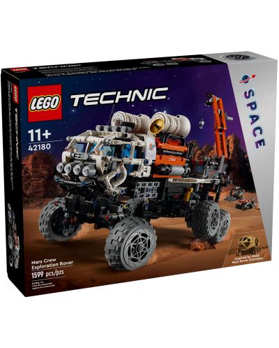 Constructor LEGO Technic - Rover de explorare a echipajului de pe Marte (42180) - 1