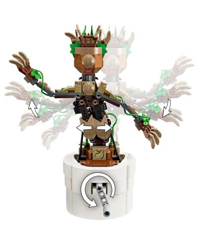 Constructor  LEGO Marvel Super Heroes - Groot dansator (76297)  - 4