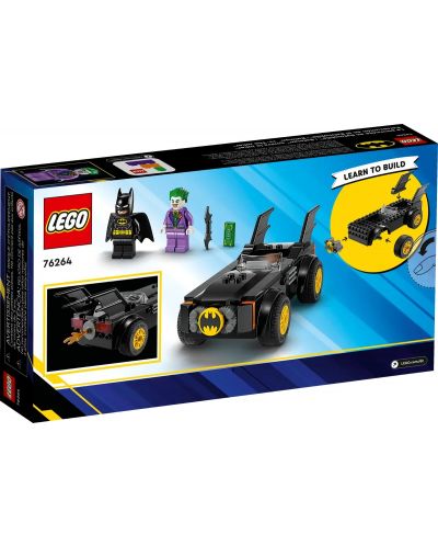 Constructor LEGO DC Batman - Batmobilul în urmărire: Batman vs. Joker (76264) - 8