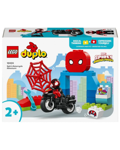 Constructor  LEGO Duplo - Aventura pe motocicletă a lui Spaidi(10424) - 1