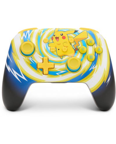 Controller PowerA - Enhanced, pentru Nintendo Switch, Pikachu Vortex - 1