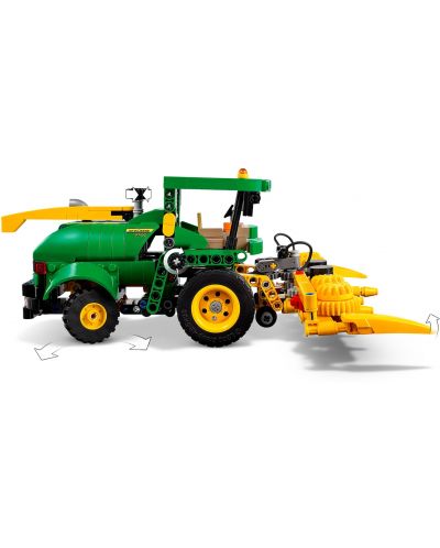 Constructor LEGO Technic - Mașină de recoltat nutreț John Deere 9700 (42168) - 4