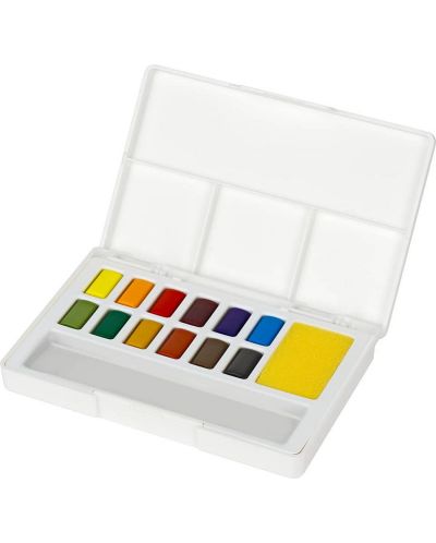 Set de vopsele acuarela Faber-Castell - 12 culori, in cutie - 2