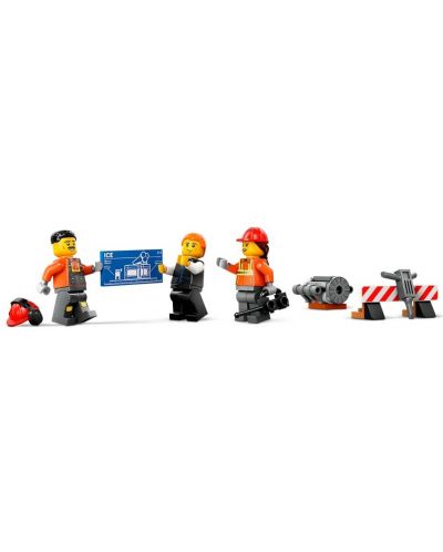 Constructor  LEGO City - Excavator galben de construcții (60420)  - 4