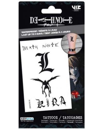 Set de tatuaje ABYstyle Death Note - Symbols  - 1