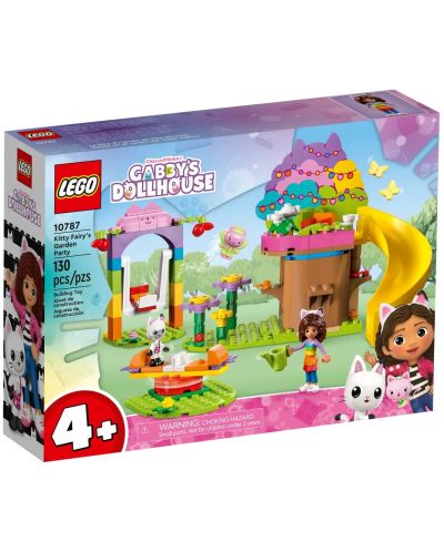 Constructor LEGO Gabby's Dollhouse - Petrecerea în grădină a Zânei Kitty (10787) - 1