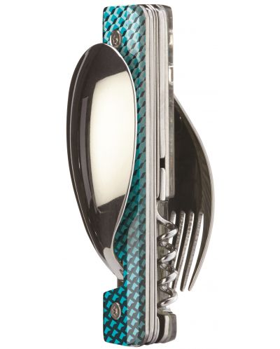 Set de cină Akinod - Multifunction Cutlery 13H25, Blue Mosaic - 3