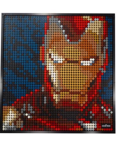Set de construit Lego Art Marvel Studios - Iron Man (31199) - 6