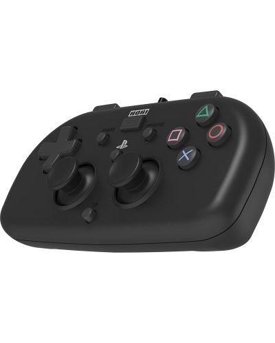 Controler Hori - Wired Mini Gamepad, negru (PS4) - 2