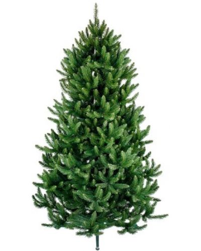 Brad de Crăciun Alpina - molid natural, 120 cm, Ф 55 cm, verde - 1
