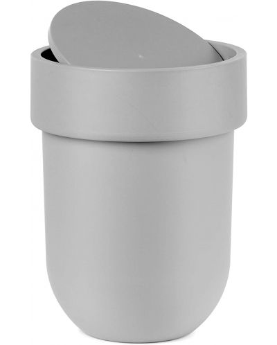 Coș de gunoi Umbra - Touch, 6 l, gri - 1