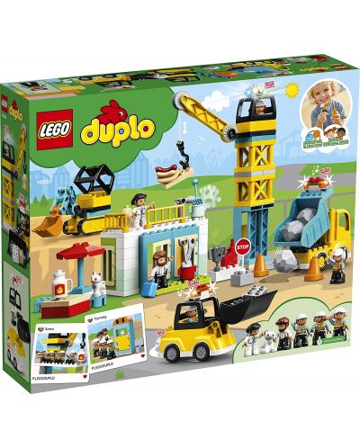 Constructor Lego Duplo Town - Macara de constructie (10933) - 2