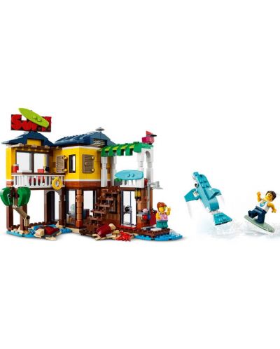 Set de construit Lego Creator - Casa pe plaja, pentru surf (31118) - 5