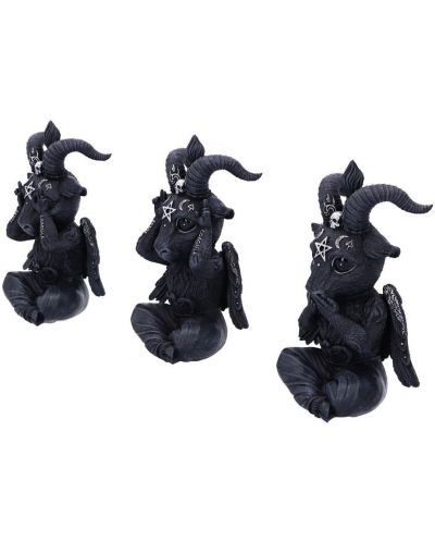 Set de figurine Nemesis Now Adult: Cult Cuties - Three Wise Baphoboo, 13 cm - 2