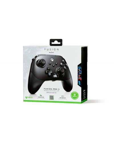 Controller PowerA - Fusion Pro 3, cu fir, pentru Xbox Series X/S, Black - 10