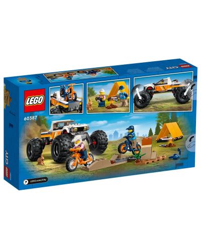 LEGO City Off-Road Adventure 4x4 Builder (60387) - 2