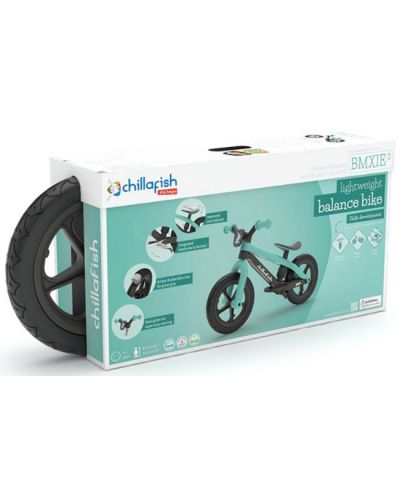 Bicicleta de echilibru Chillafish - BMXie 2, Мint	 - 4