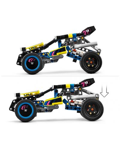 Constructor LEGO Technic - Curse cu buggy off-road (42164) - 5