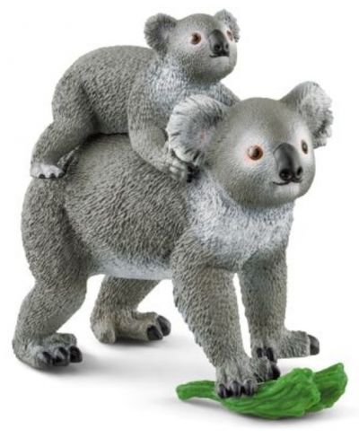 Schleich Wild Life - Set de figurine Mama Koala și Bebelușul - 1