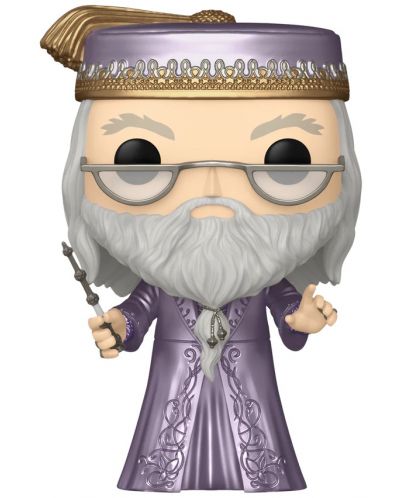 Set Funko POP! Collector's Box: Movies - Harry Potter - Dumbledore with Wand (Metallic) (Special Edition) - 3