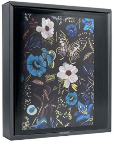 Set Victoria's Journals - Flori albastre, 3 buc, in cutie - 2