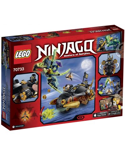 Constructor LEGO Ninjago - Motocicletă Blaster (70733) | Ozone.ro