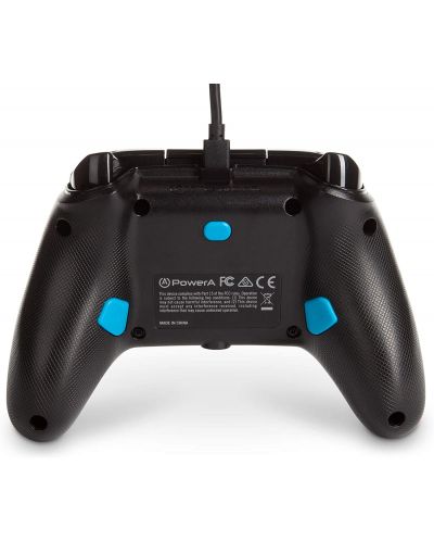 Controller PowerA - Enhanced, cablu, pentru Xbox One/Series X/S, Blue Hint - 3