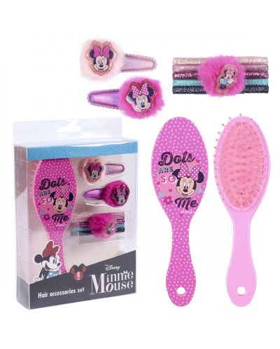 Set de accesorii pentru păr Cerda - Mini Mouse, Dot's have so me - 1