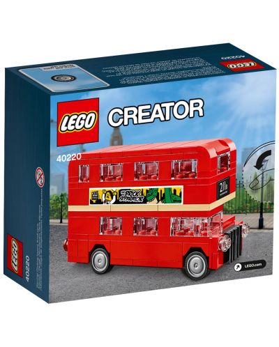 Constructor LEGO Creator Expert - London Double Decker Bus (40220) - 5