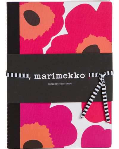 Set de caiete Galison Marimekko - Maci, A5, 3 bucăți - 1