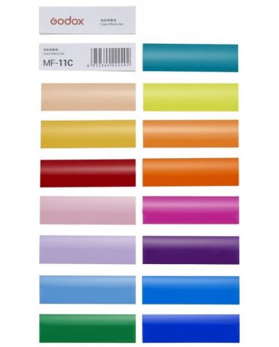 Set de filtre de culoare spectaculoase MF-11C - pentru Godox S3 - 2