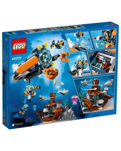 Constructor LEGO City - Submarin de cercetare în mare adâncime (60379) - 10